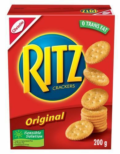 Ritz Original Crackers No High Fructose Corn Syrup 6 Boxes Canadian Made