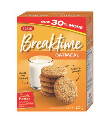 breaktime oatmeal cookies allergy