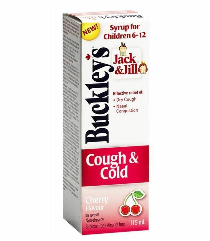 Buckley’s Jack & Jill Cough & Cold Childrens Syrup 6 12 Cherry 2 x