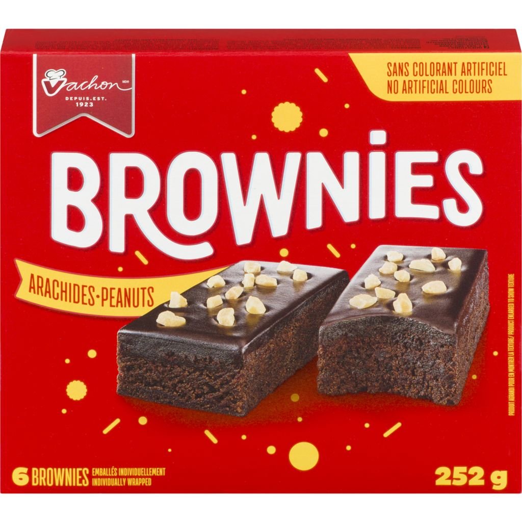 Vachon Brownies Snack Cakes 6 boxes of 6 Canadian