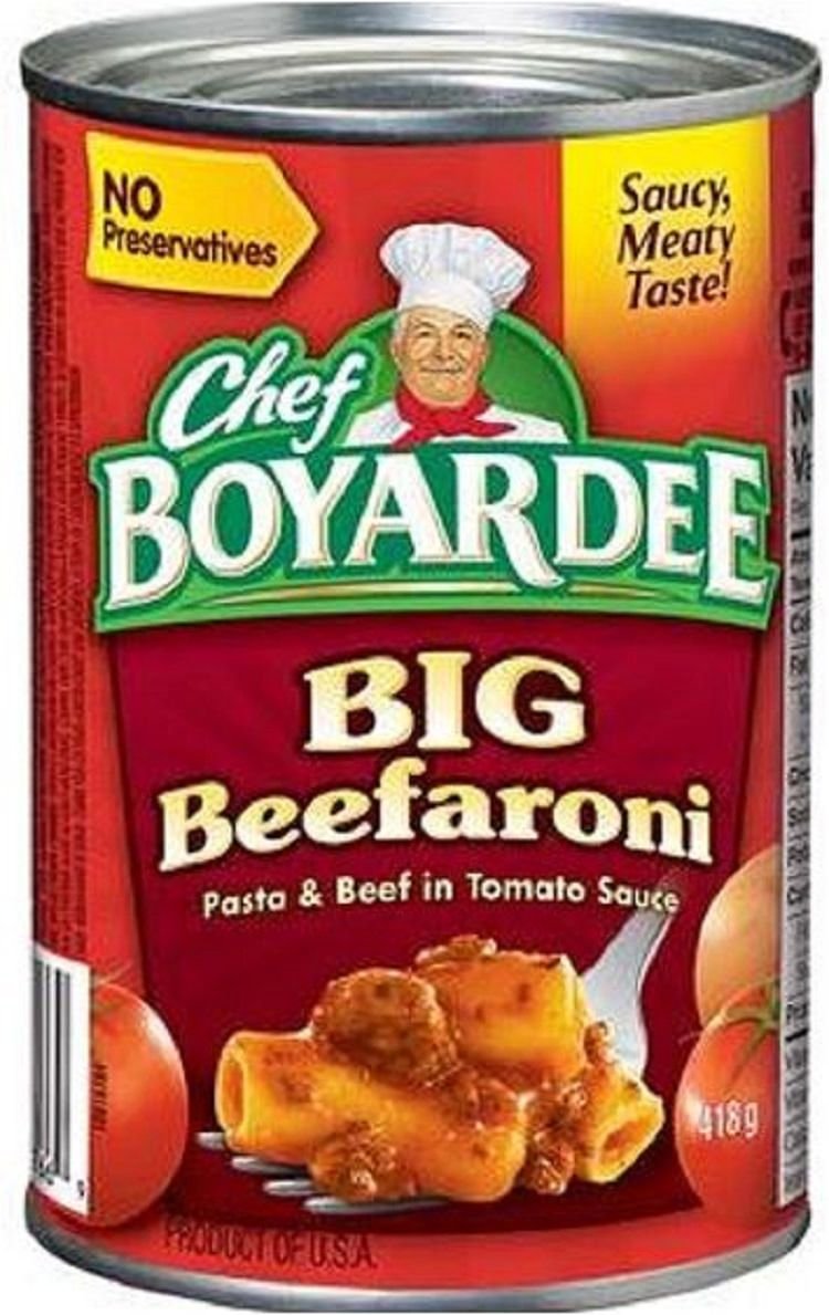 Chef Boyardee Big Beefaroni Pasta & Beef In Tomato Sauce 12 Tins X 418g ...