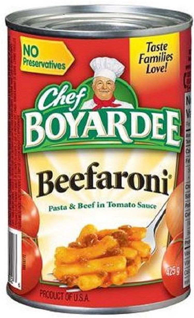 Chef Boyardee Beefaroni Pasta & Beef in Tomato Sauce 12 Tins x 425g Canada