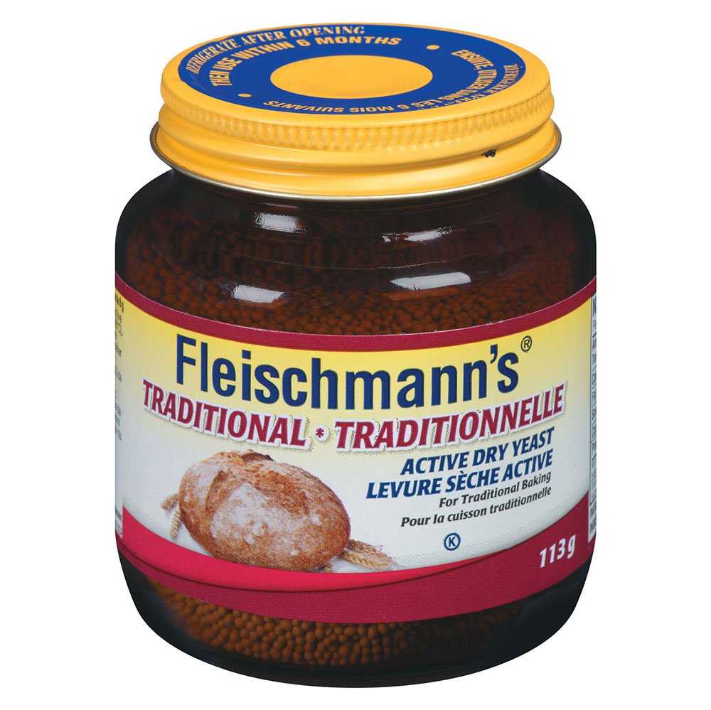 Fleischmann’s Traditional Yeast 4 x 113g jars Canada