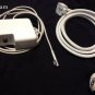 Genuine MAGSAFE APPLE MACBOOK PRO 60W AC ADAPTER CHARGER & EXT. CORD A1344 A1181