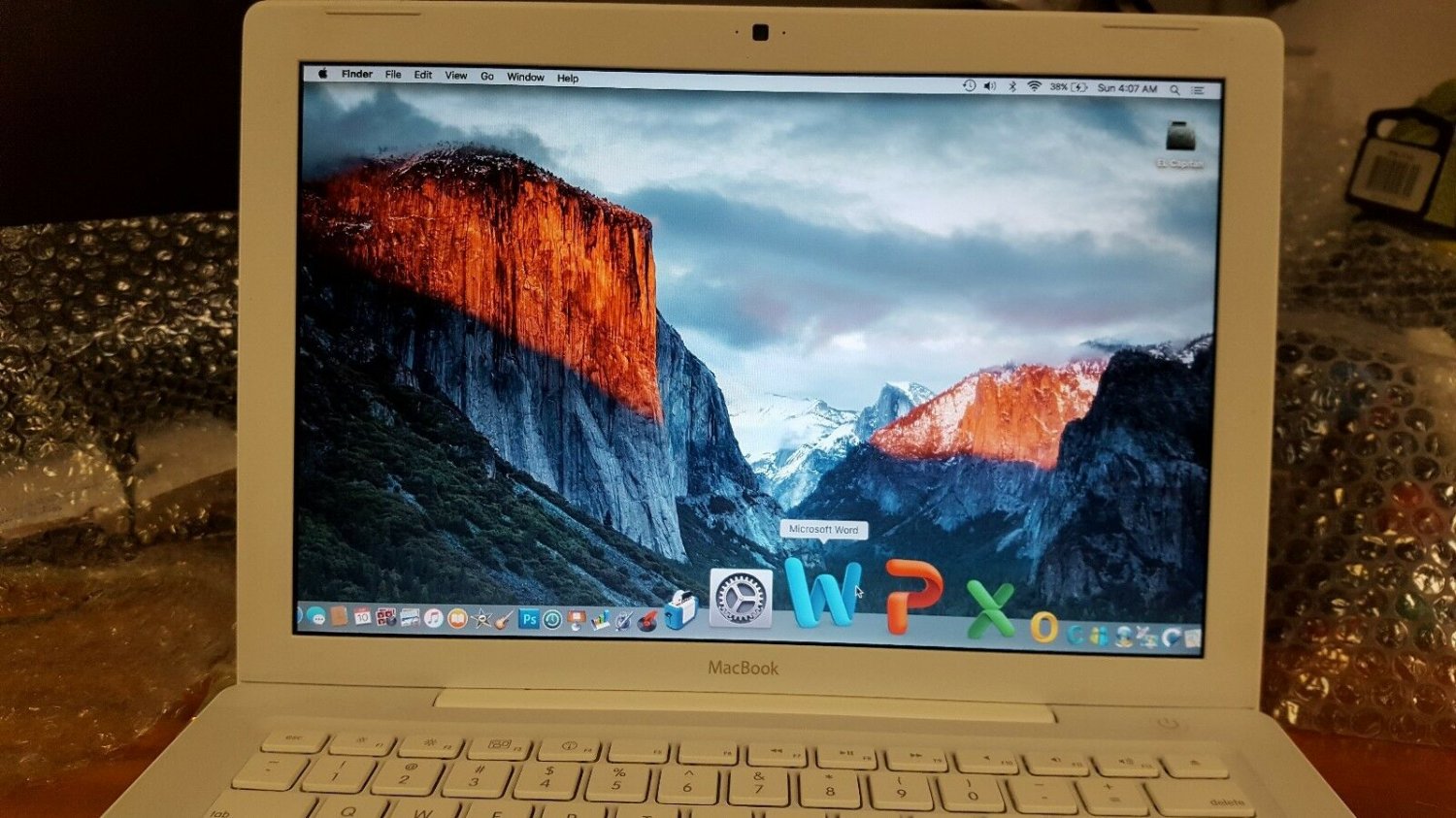 APPLE MACBOOK EL CAPITAN INTEL DUALCORE MAC OSX MICROSOFT OFFICE 2011 PRO LAPTOP