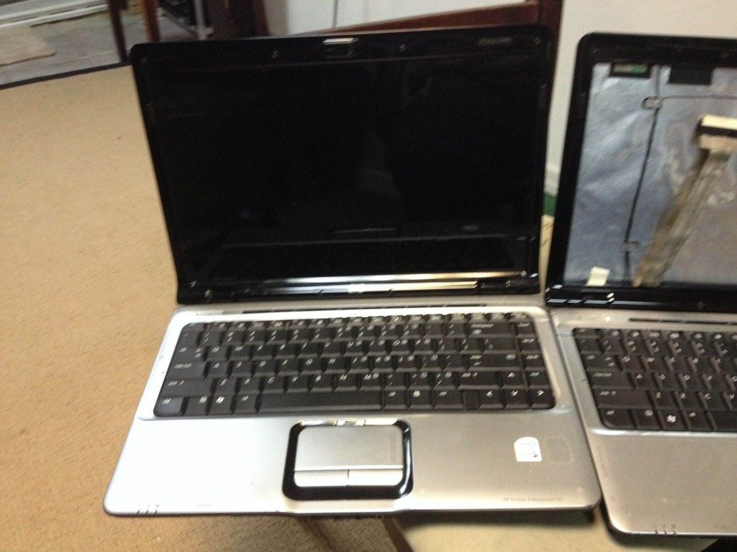2 LAPTOPS 2 HP Pavilion dv2000 14.1" Notebook ( DV2000t & DV2810us