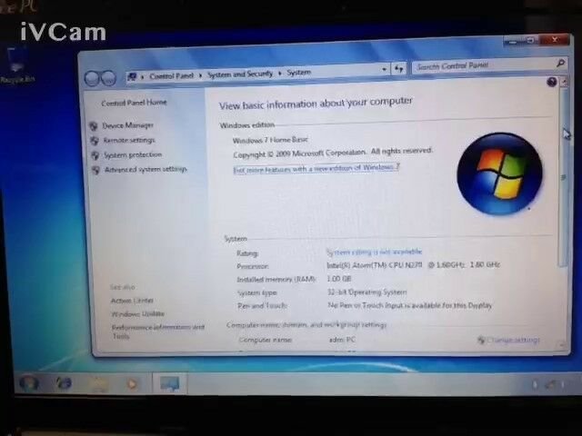 ASUS Eee PC1005HAB LAPTOP  NOTEBOOK 1005
