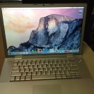 APPLE MACBOOK PRO 15.4" INTEL MAC OS X EL CAPITAN MICROSOFT OFFICE WEBCAM LAPTOP