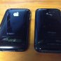 2 Apple iPhones 3GS and 3G - both 8GB Black Smartphone iphone ios A1303 A1241 i