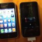2 Apple iPhones 3GS and 3G - both 8GB Black Smartphone iphone ios A1303 A1241 i
