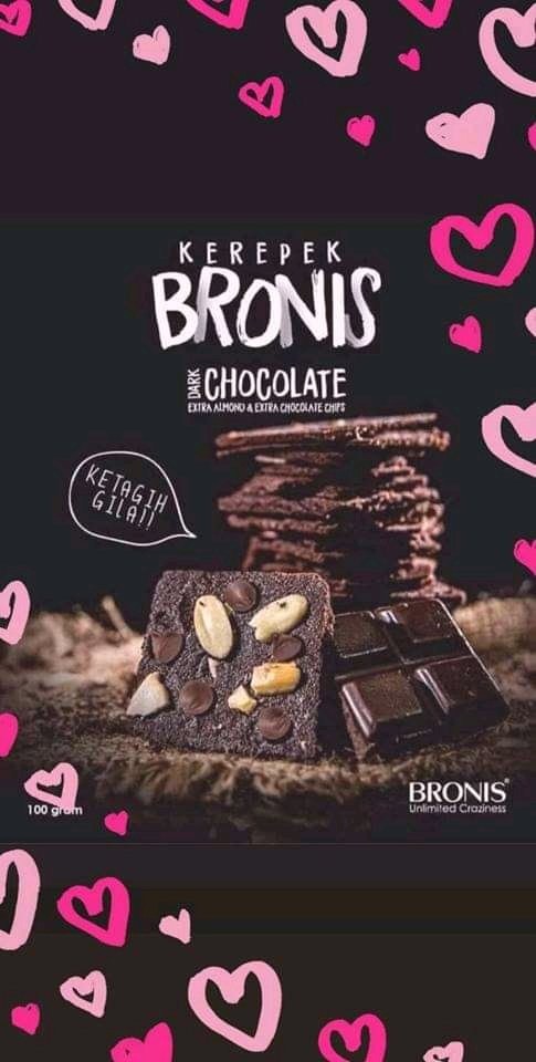 Dark Chocolate Bronis Cookies (100g)