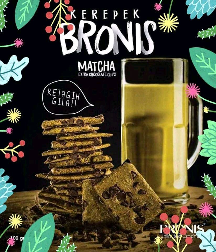 Green Tea (Matcha) Bronis Cookies