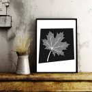 Printable Design frame art " Autumn plant 3"