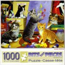 Bits And Pieces - Studio Kittens 1000 Piece Puzzle - Linda Picken