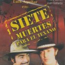 Siete Muertes Para El Texano (2008, DVD)