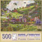Bits And Pieces - Small Town USA 500 Piece Puzzle - Thomas Wood