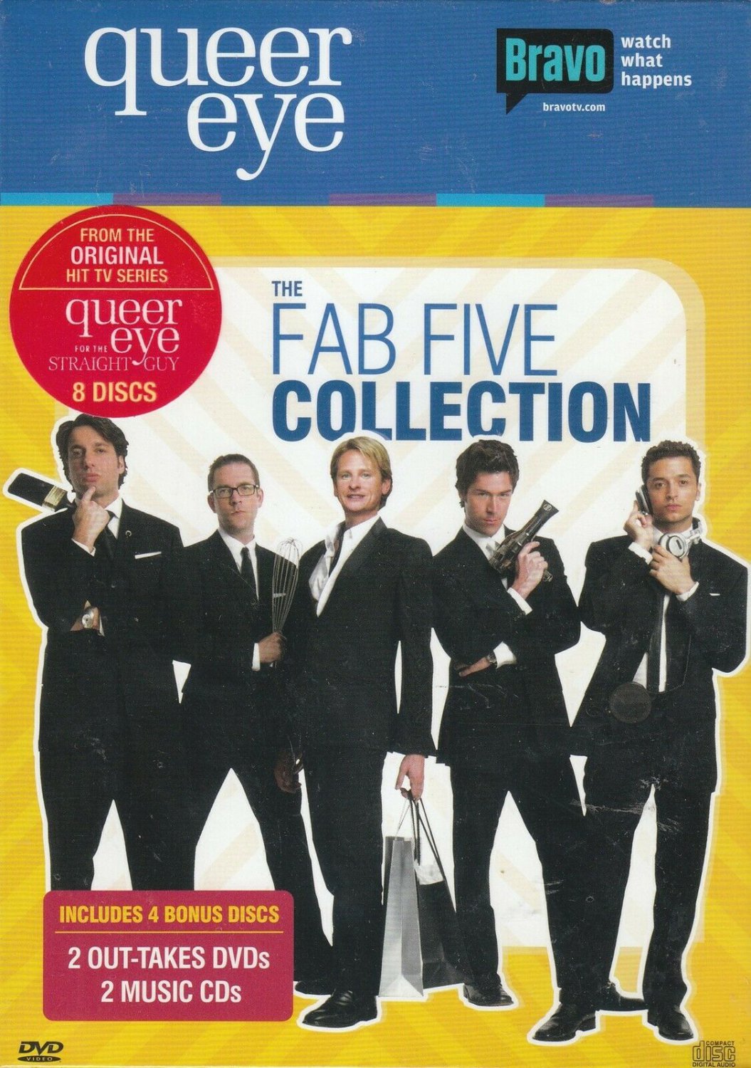Queer Eye for the Straight Guy - 4-Pack (DVD, 2005)