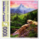 Bits And Pieces - Hidden Wolves Valley 1000 Piece Puzzle - Lucie Bilodeau