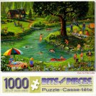 Bits And Pieces - Fun At The Lake 1000 Piece Puzzle - Christine Carey