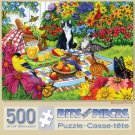 Bits And Pieces - Backyard Picnic 500 Piece Puzzle - Nancy Wernersbach