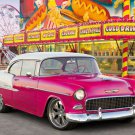 Colorluxe 500 Piece Puzzle - Red Car at the Carnival