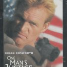 One Man's Justice (1999, DVD)