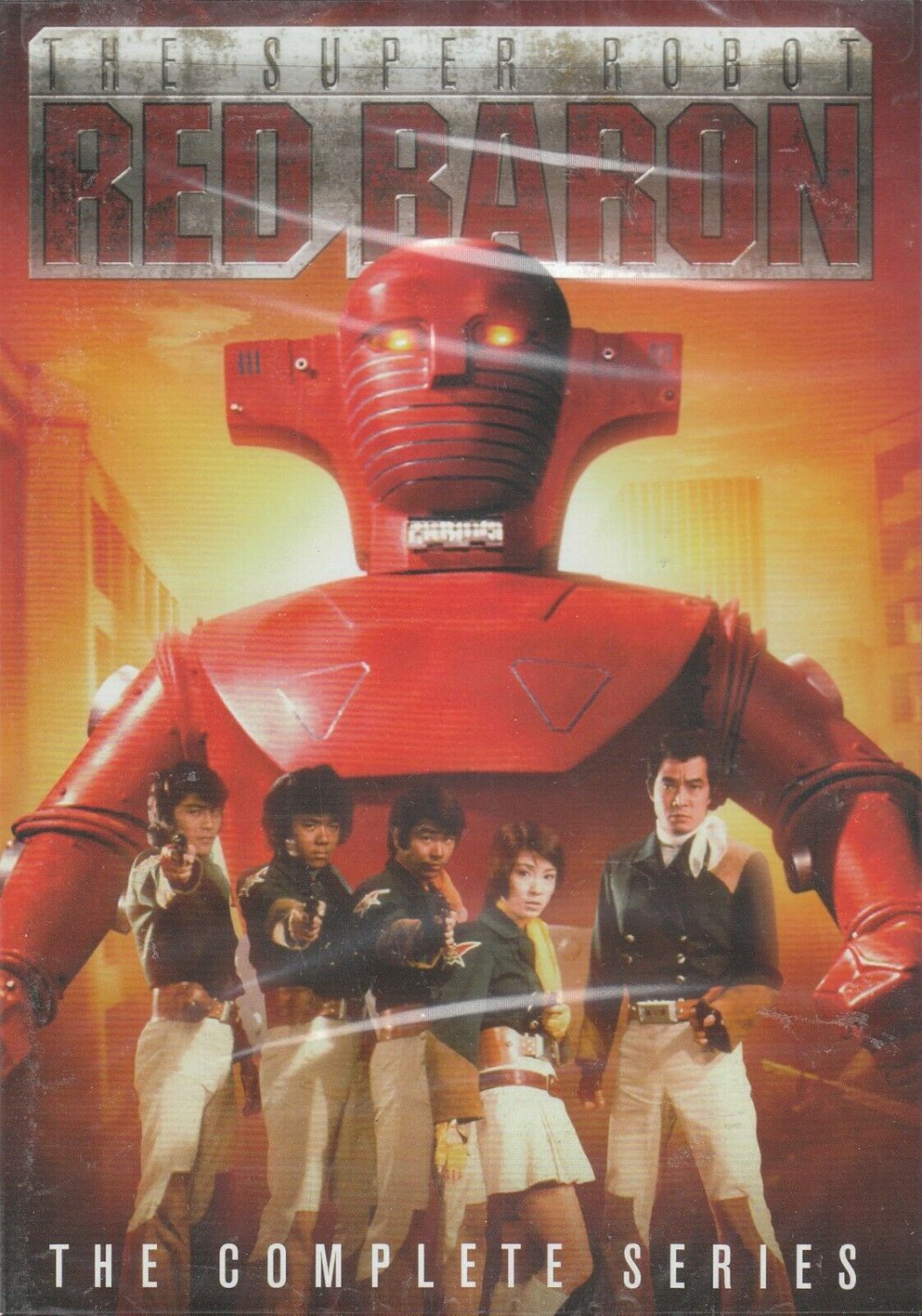 The Super Robot Red Baron The Complete Series (DVD, 2010, 4-Disc Set)