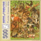 Bits And Pieces - Woodland Mammals 500 Piece Puzzle