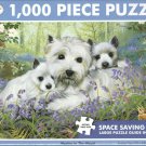 Otter House 1000 Piece Puzzle - Westies in the Wood - Pollyana Pickering