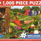 Otter House 1000 Piece Puzzle - Garden Cats