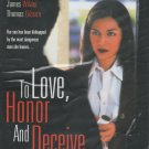 To Love, Honor And Deceive (DVD, 2007)