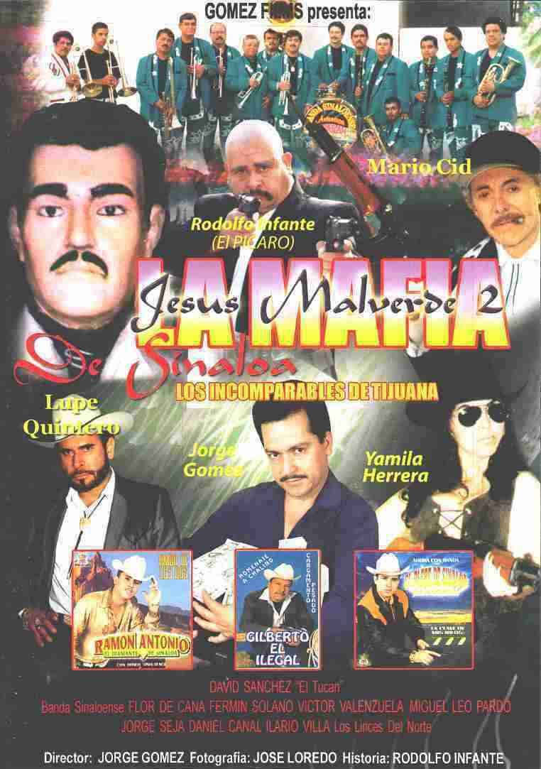 La Mafia De Sinaloa, Jesus Mal Verde 2 (2008, DVD)
