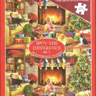 Otter House 1000 Piece Puzzle - Christmas Spot The Difference No.1