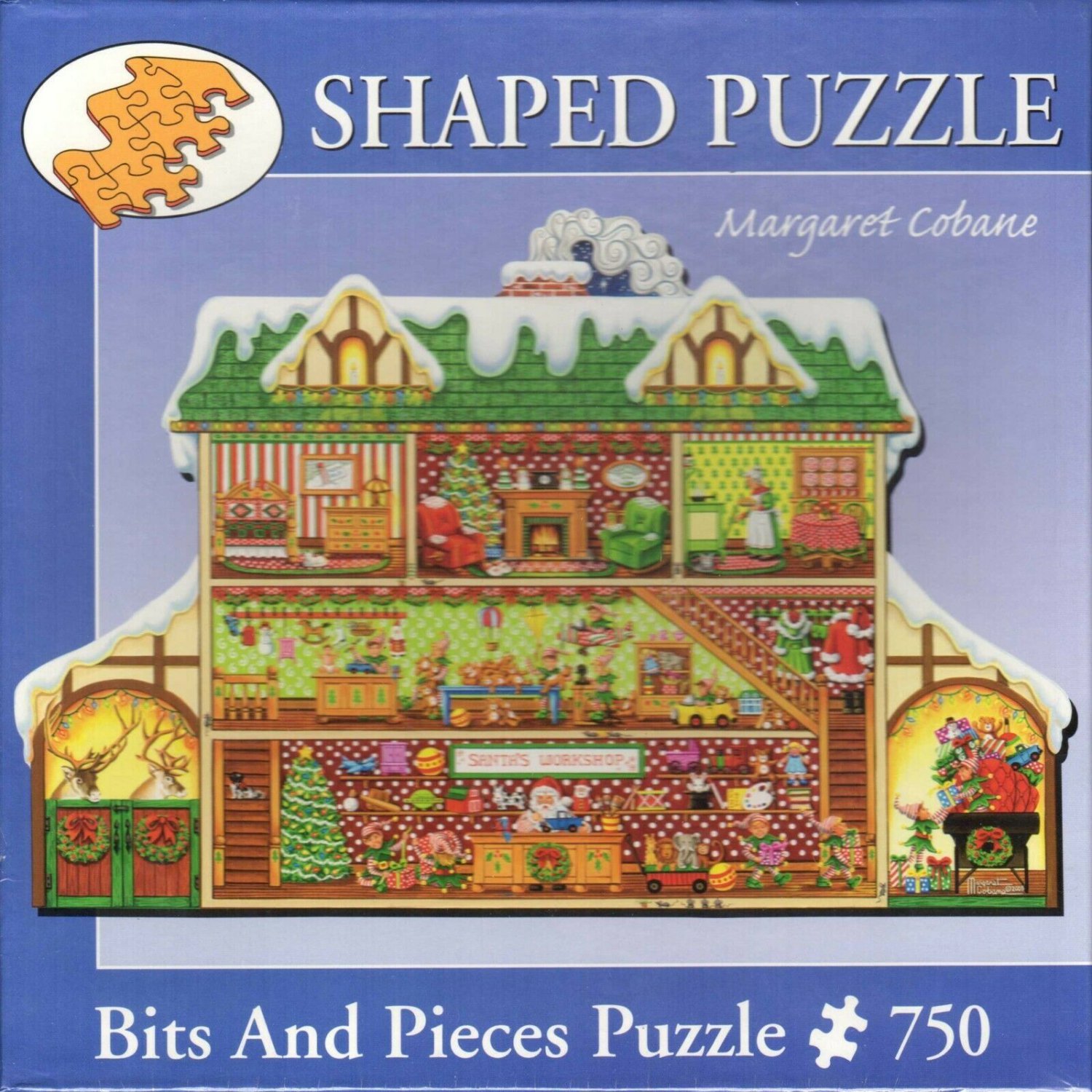 Bits And Pieces - Santa's Workshop 750 Piece Puzzle