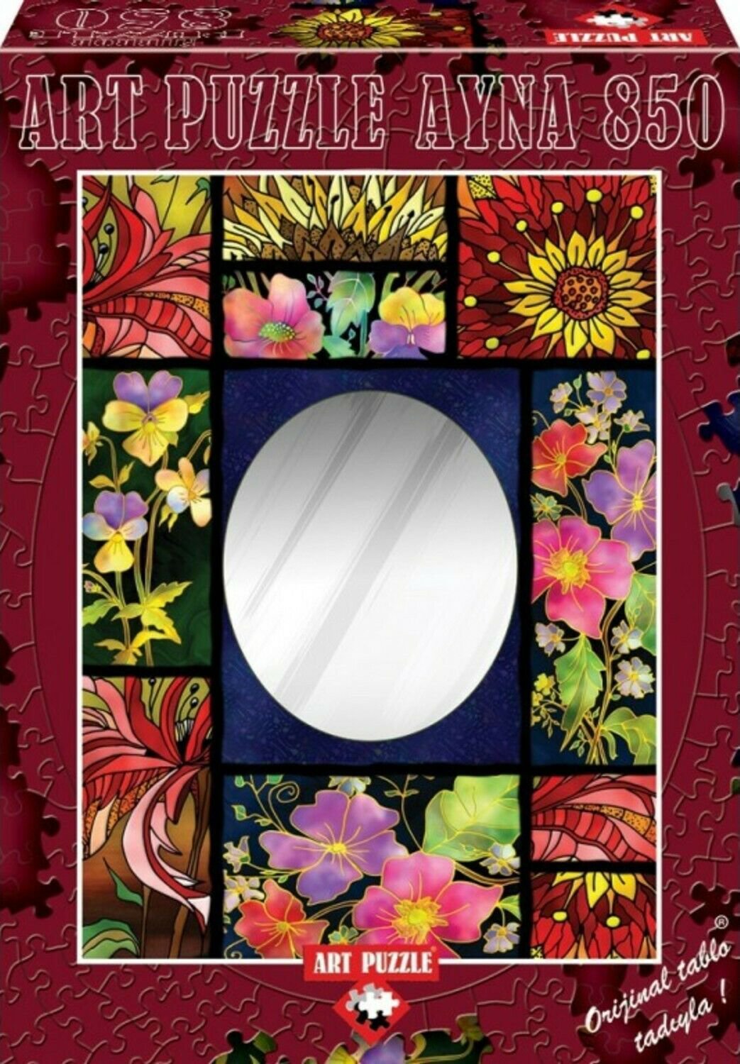 Patchwork 850 Piece Mirrored Puzzle - Kris Klejnot