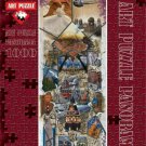 An Istanbul Story Panoramic 1000 Piece Puzzle - Seval Minaz