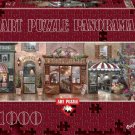 Cafe Walk I Panoramic 1000 Piece Puzzle - James Lee