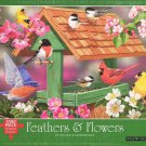 Feathers and Flowers 1000 Piece Puzzle - William Vanderdasson