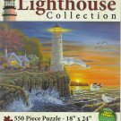 Lighthouse Collection: Evening Lights 550 Piece Puzzle