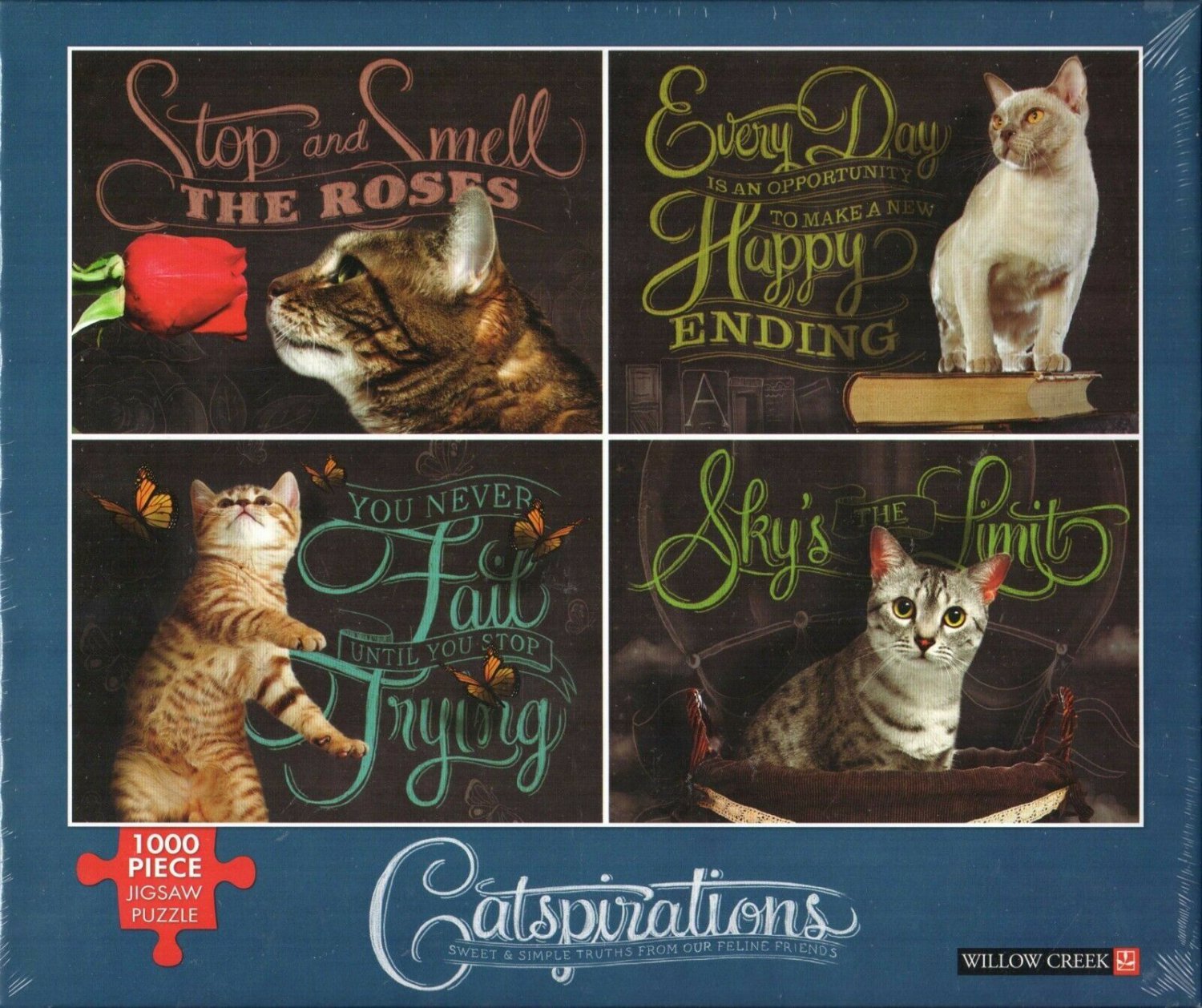 Catspirations 1000 Piece Puzzle