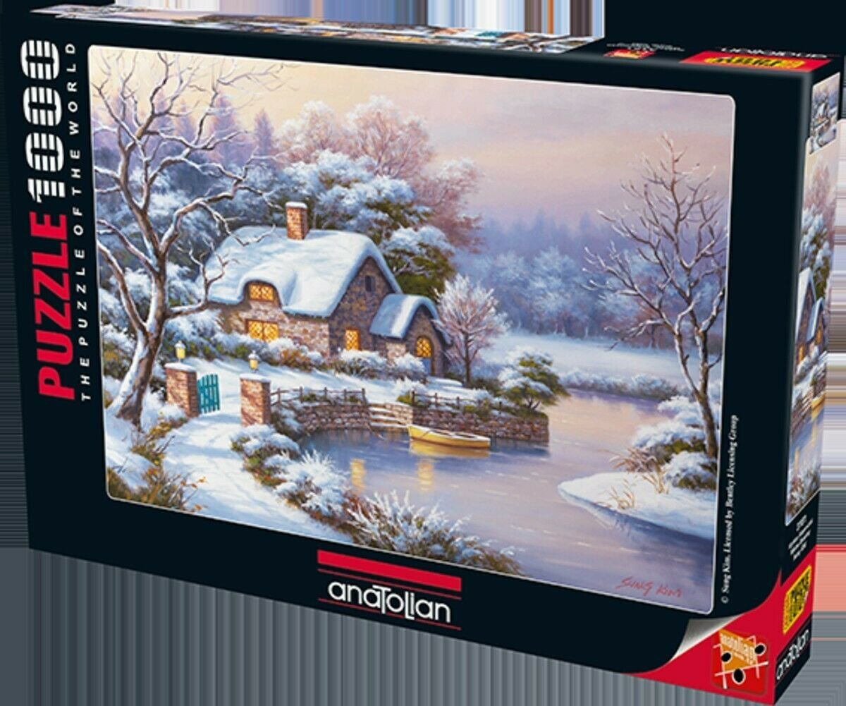 Anatolian Puzzle 1000 Piece - Winter Evening - Sung Kim