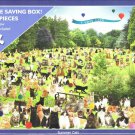 Otter House 1000 Piece Puzzle - Summer Cats