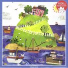 Otter House 1000 Piece Puzzle - Fantasy Island - Kim Watkins