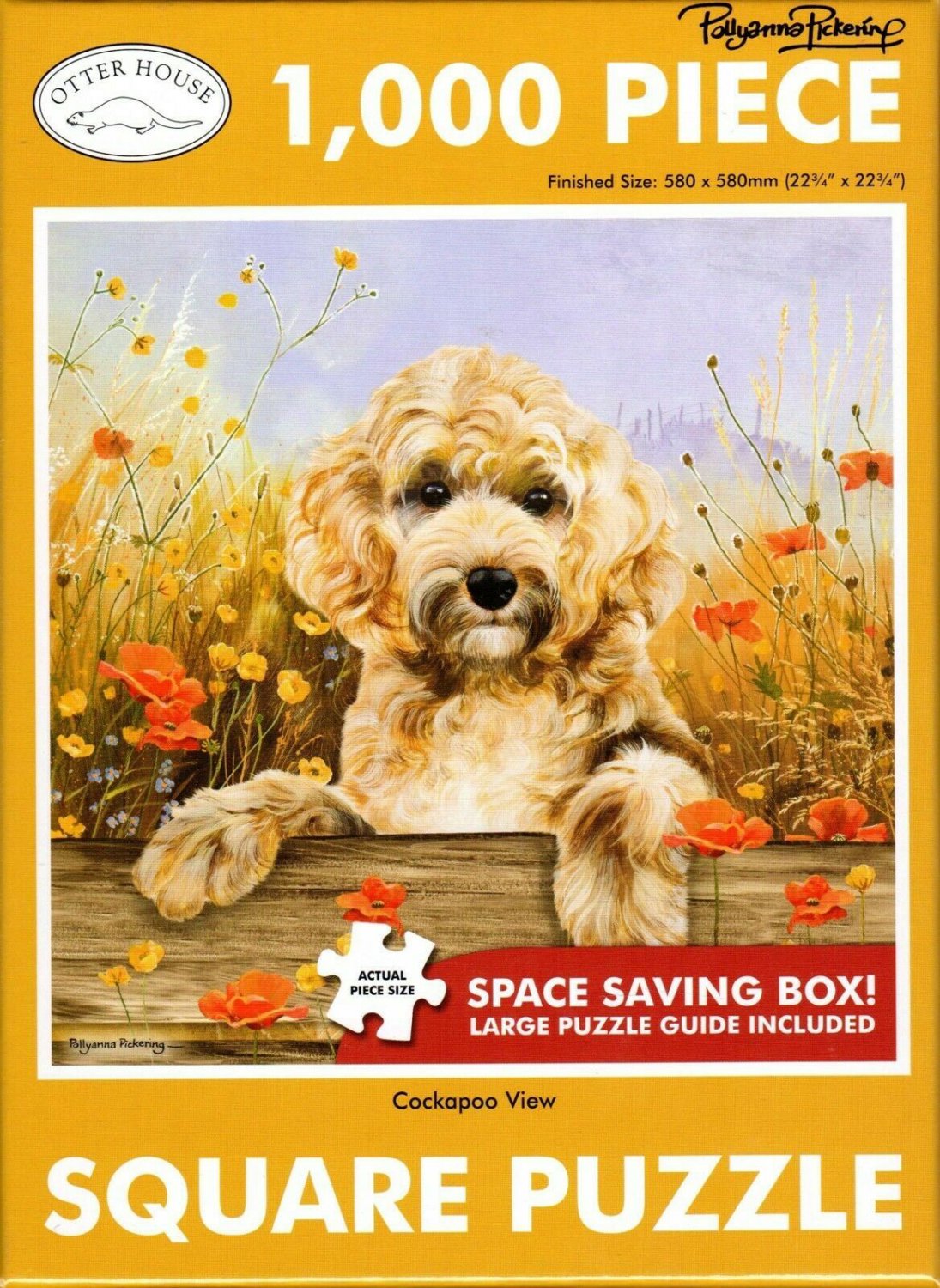 Otter House 1000 Piece Puzzle - Cockapoo View - Pollyanna Pickering