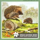 Otter House 1000 Piece Puzzle - Hedgehog Family