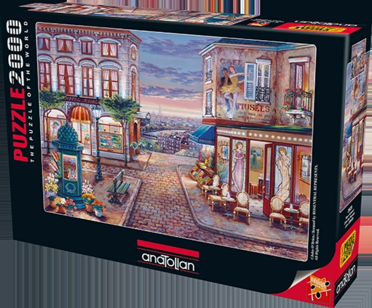 Anatolian Puzzle 2000 Piece - Cafe Des Musees - John O'Brien