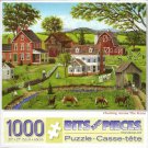 Bits And Pieces - Chatting Across the Fence 1000 Piece Puzzle - Bob Fair