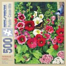 Bits And Pieces - Hollyhock Garden 500 Piece Puzzle - Susan Detwiler