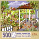 Bits And Pieces - Airing Out The Quilts 500 Piece Puzzle - Sandy Rusinko