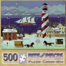 Bits And Pieces - Christmas In The Carolinas 500 Piece Puzzle - Anthony Kleem